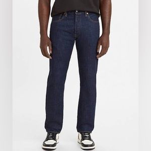 Levi Strauss 501 Original Fit Men’s Jeans W32 L32 Dark Wash